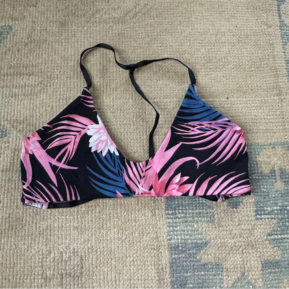 Spiritual Gangster Floral Razerback Yoga Bra Top